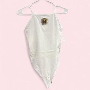 American Eagle Women's White Bodysuit